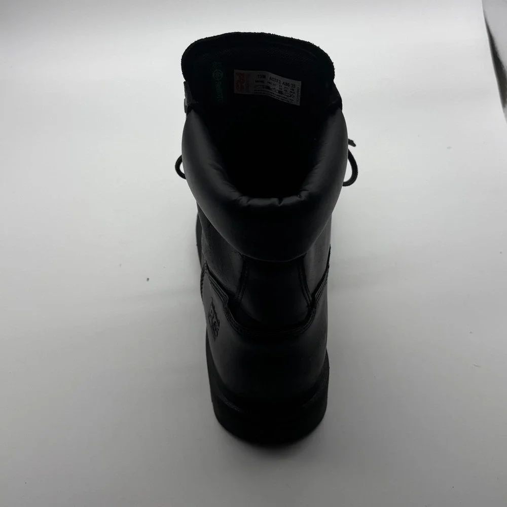 Timberland PRO Mens Black Leather Composite Toe Work Boots Size 11M Left Boot